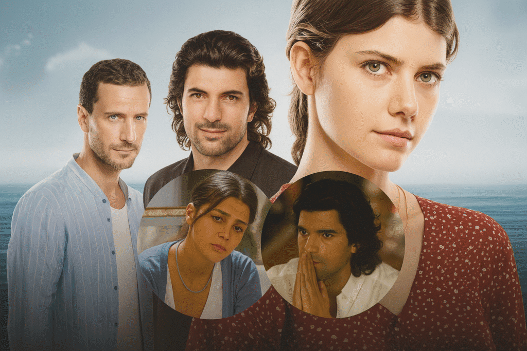 Protagonistas de las novelas turcas más populares con escenas destacadas de drama y romance